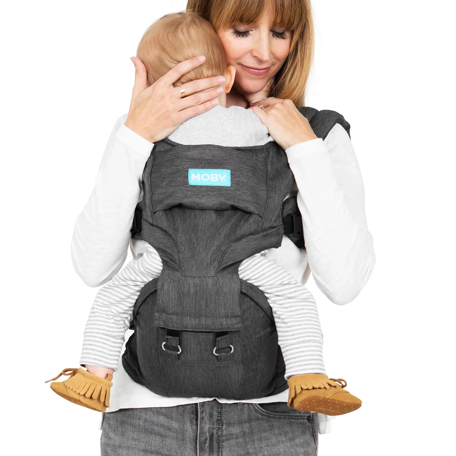 MOBY 2-in-1 Baby Carrier + Hip Seat