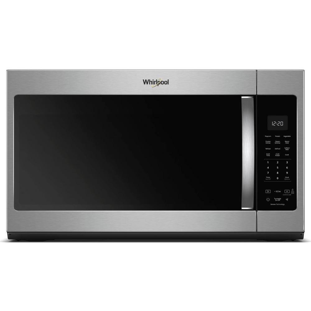 Whirlpool  1.9 cu. ft. Over the Range Microwave in Fingerprint Resistant Stainless Steel with Sensor Cooking