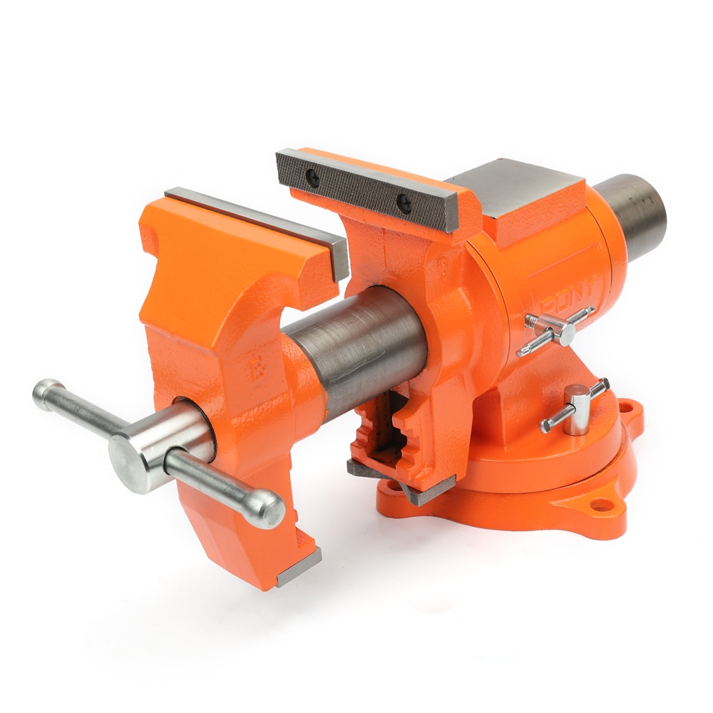 Pony 5-in Cast Iron Bench Vise