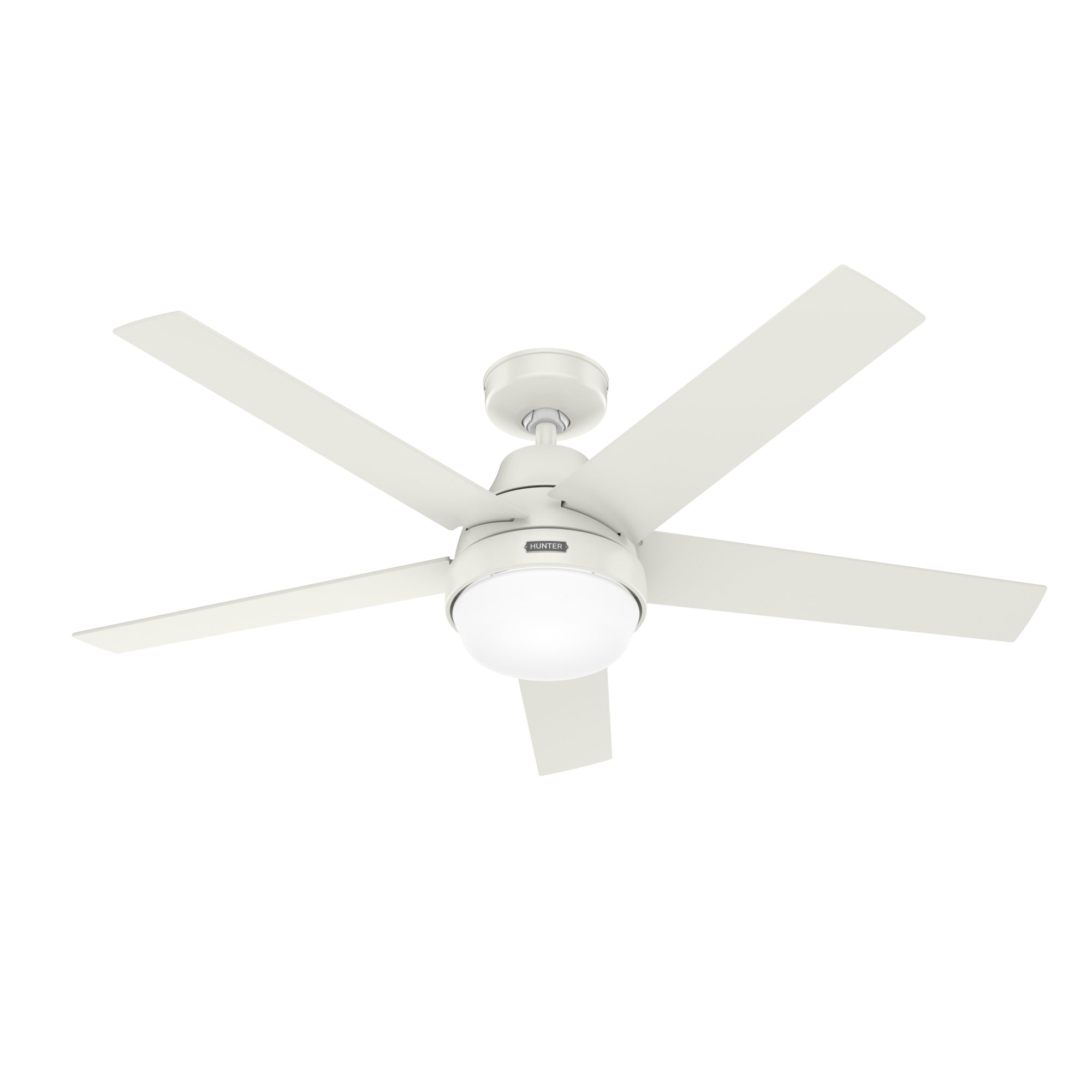 Hunter Aerodyne 52 Led Aerodyne 52″ Smart Led Indoor Ceiling Fan - White