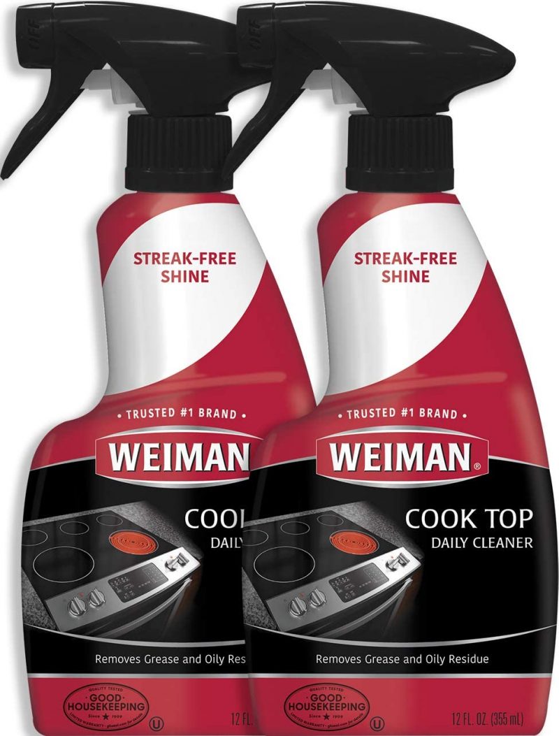 Weiman Ceramic and Glass Cooktop Cleaner - 12 Ounce 2 Pack