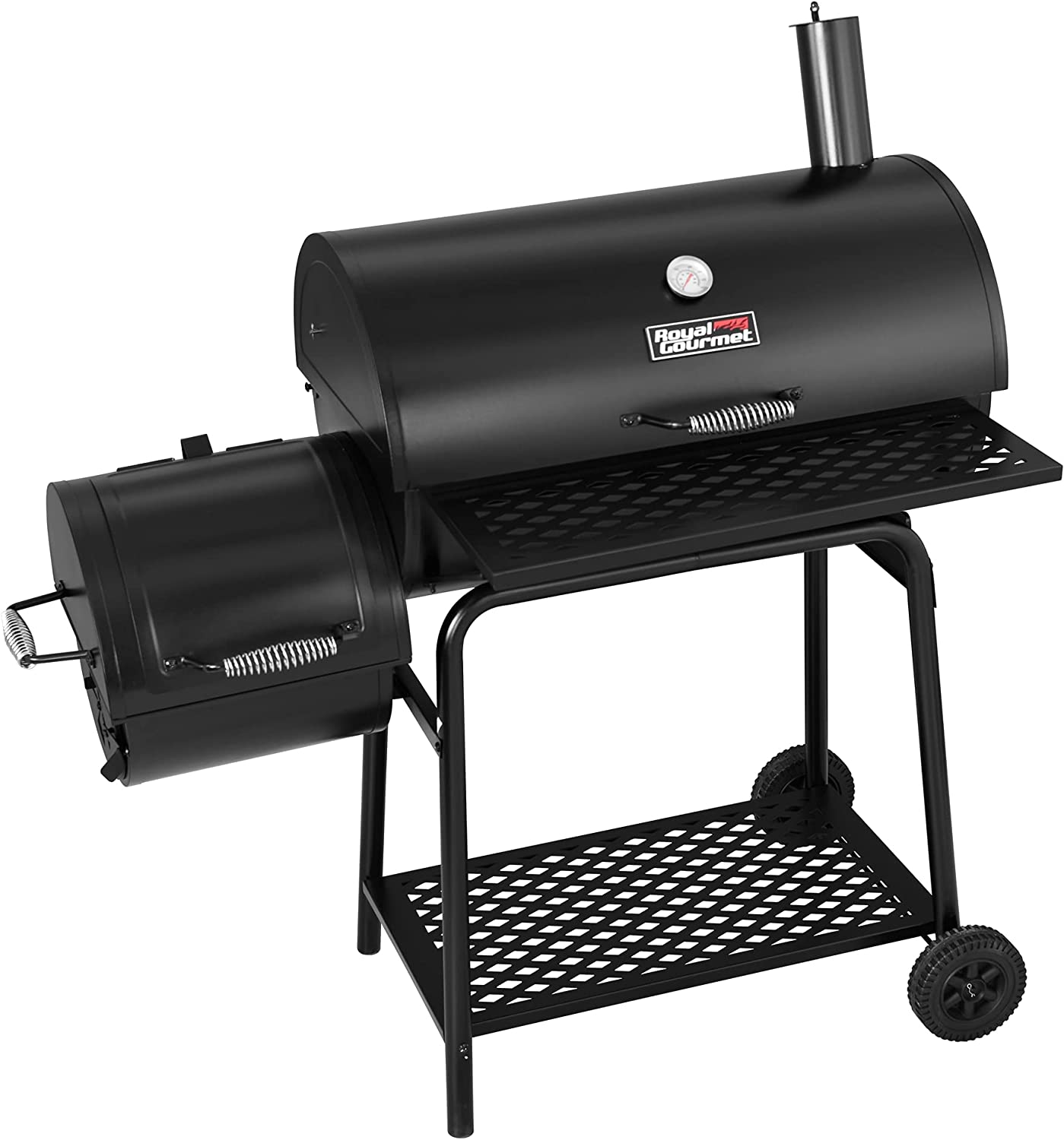 Royal Gourmet CC1830F 30 in. Charcoal Grill with Offset Smoker