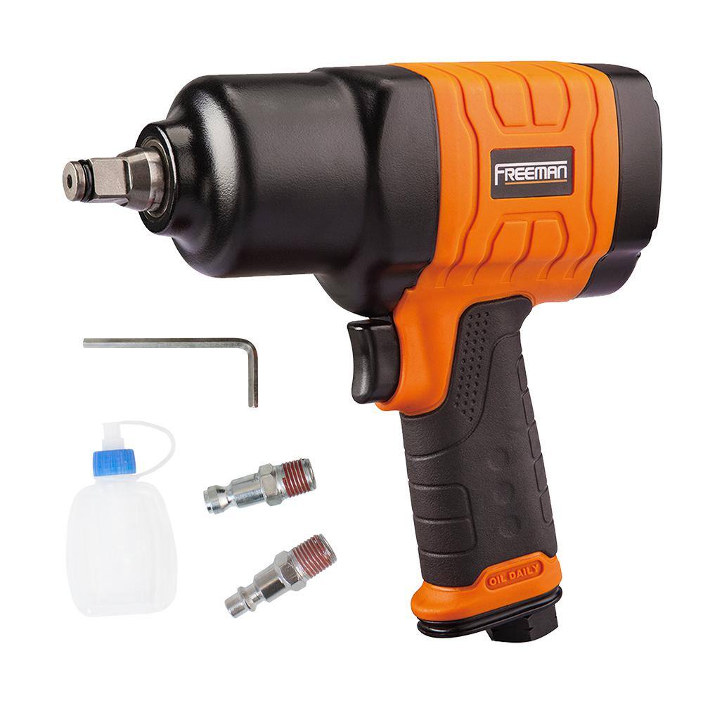 Freeman FATC12HP Pneumatic 1/2 in. Heavy Duty Composite Impact Wrench