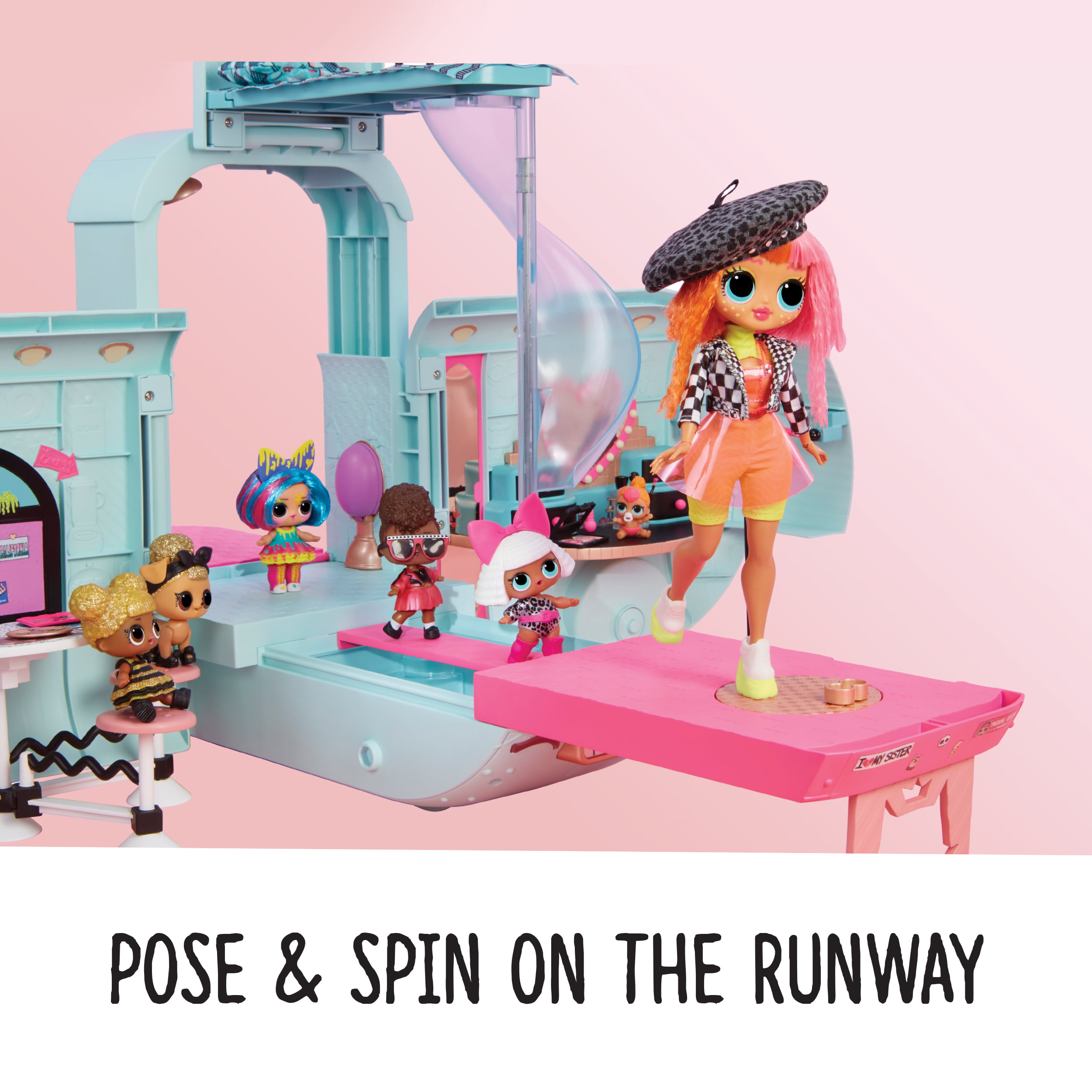 LOL Surprise 2-in-1 Glamper Fashion Camper With 55+ Surprises. Great Gift for Kids Ages 4 5 6+