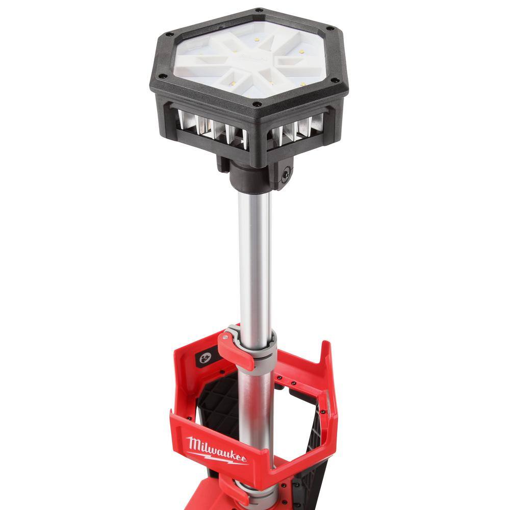 Milwaukee 2131-20-2361-20 M18 18-Volt Lithium-Ion Cordless Rocket Dual Power Tower Light with M18 LED Flood Light