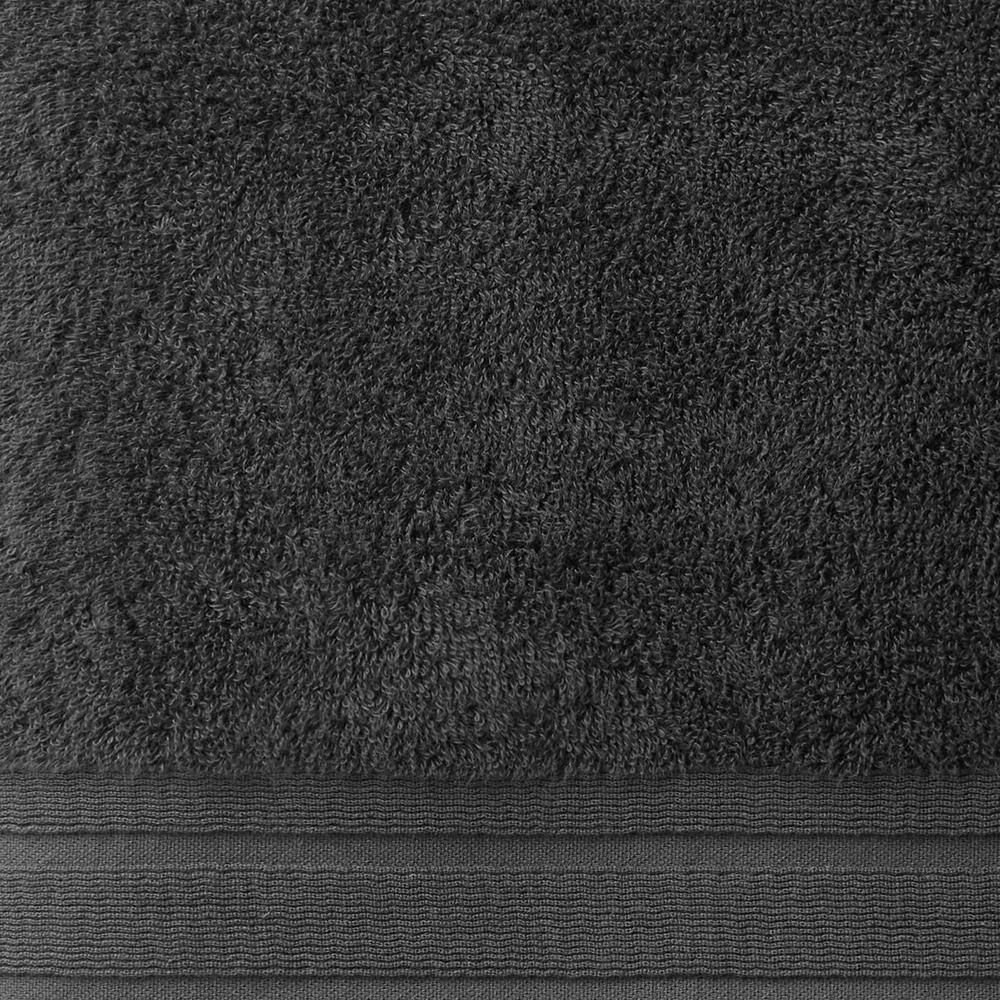 The Company Store  Company Cotton 6-Piece Charcoal Turkish Cotton Bath Towel Set - Charcoal