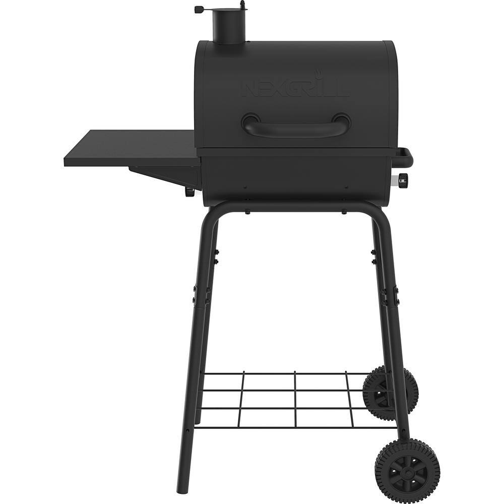 Nexgrill 810-0063 17.5 in. Barrel Charcoal Grill in Black