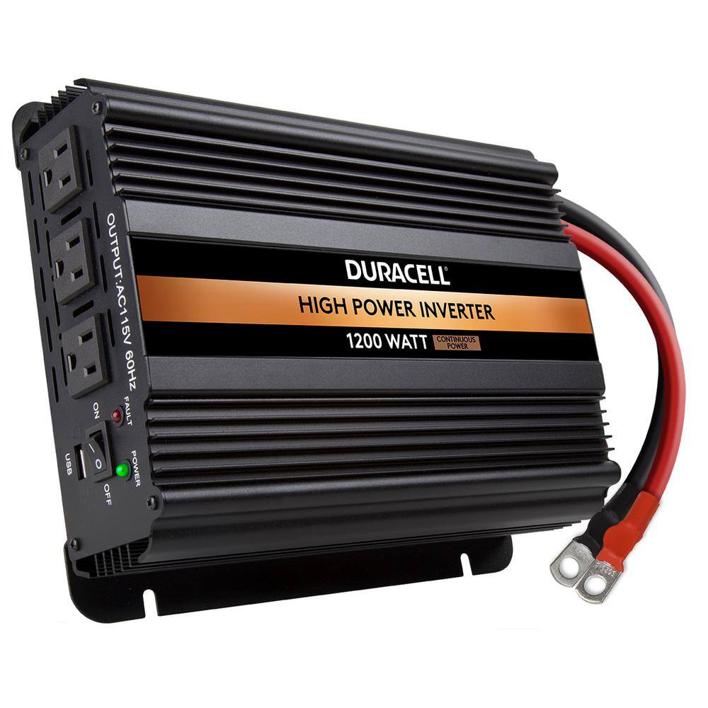 Duracell DRINV1200 1200-Watt High Power Inverter