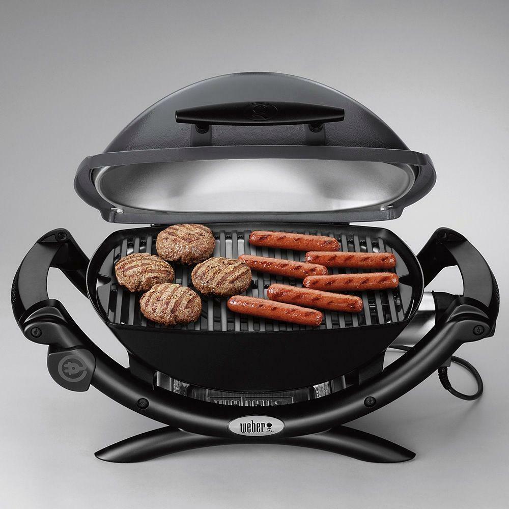 Weber 55020001 Q 2400 1-Burner Portable Electric Grill in Gray