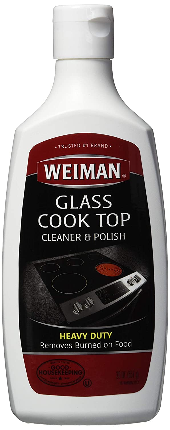 Weiman Cook Top Cleaner & Polish-Heavy Duty 20 fl oz - 6 pack
