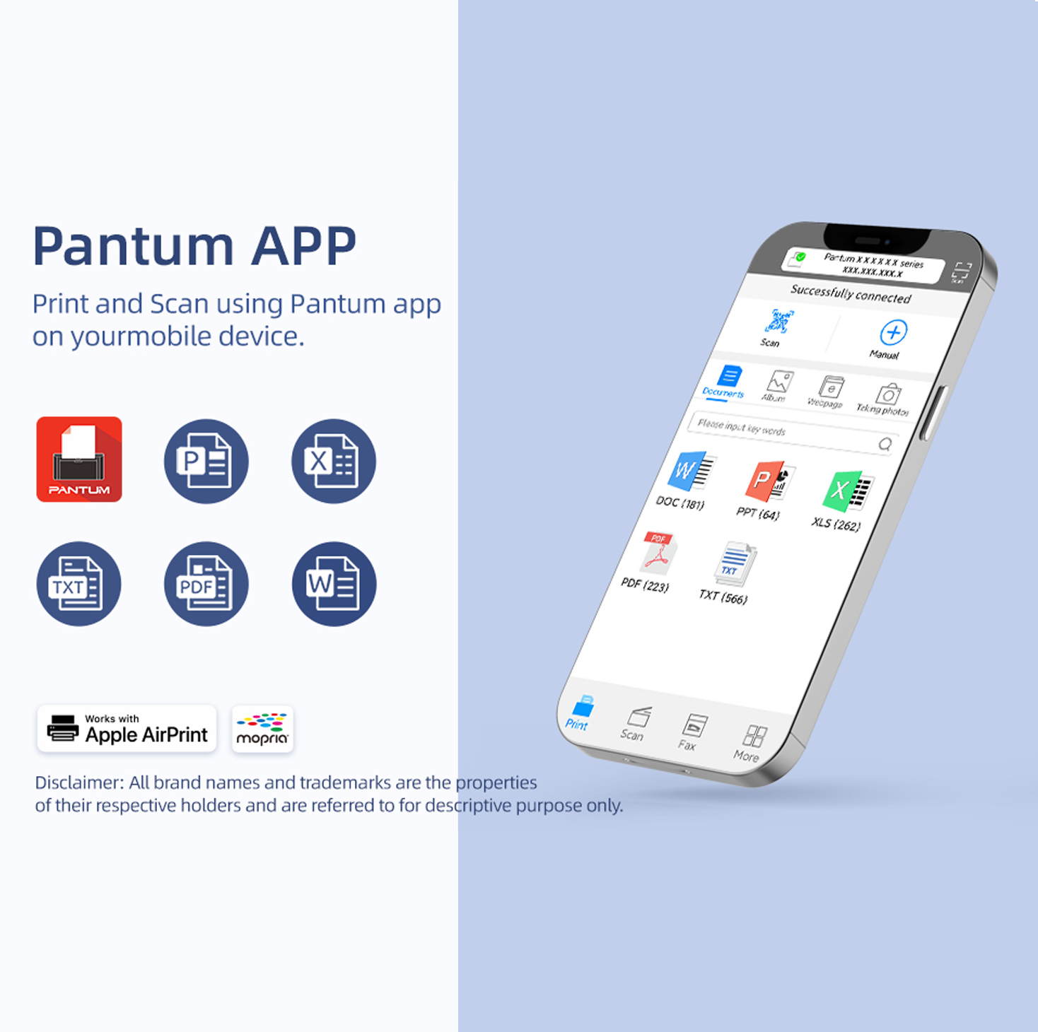 Pantum M6552NW Monochrome Laser Printer Copy Scan Print WIFI Mobile USB for Home Office Printer