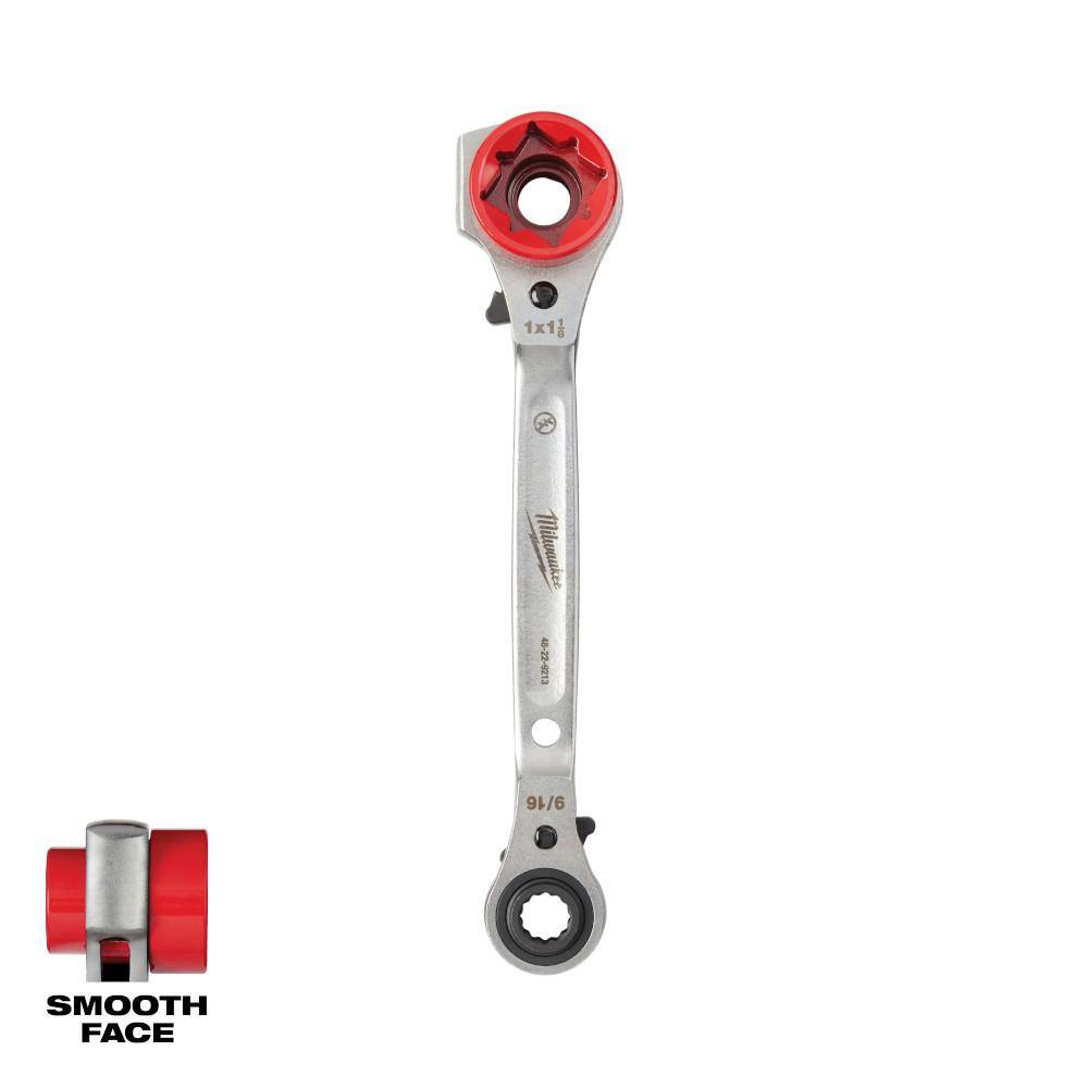Milwaukee 48-22-9216 Lineman-s 5-in-1 Ratcheting Wrench