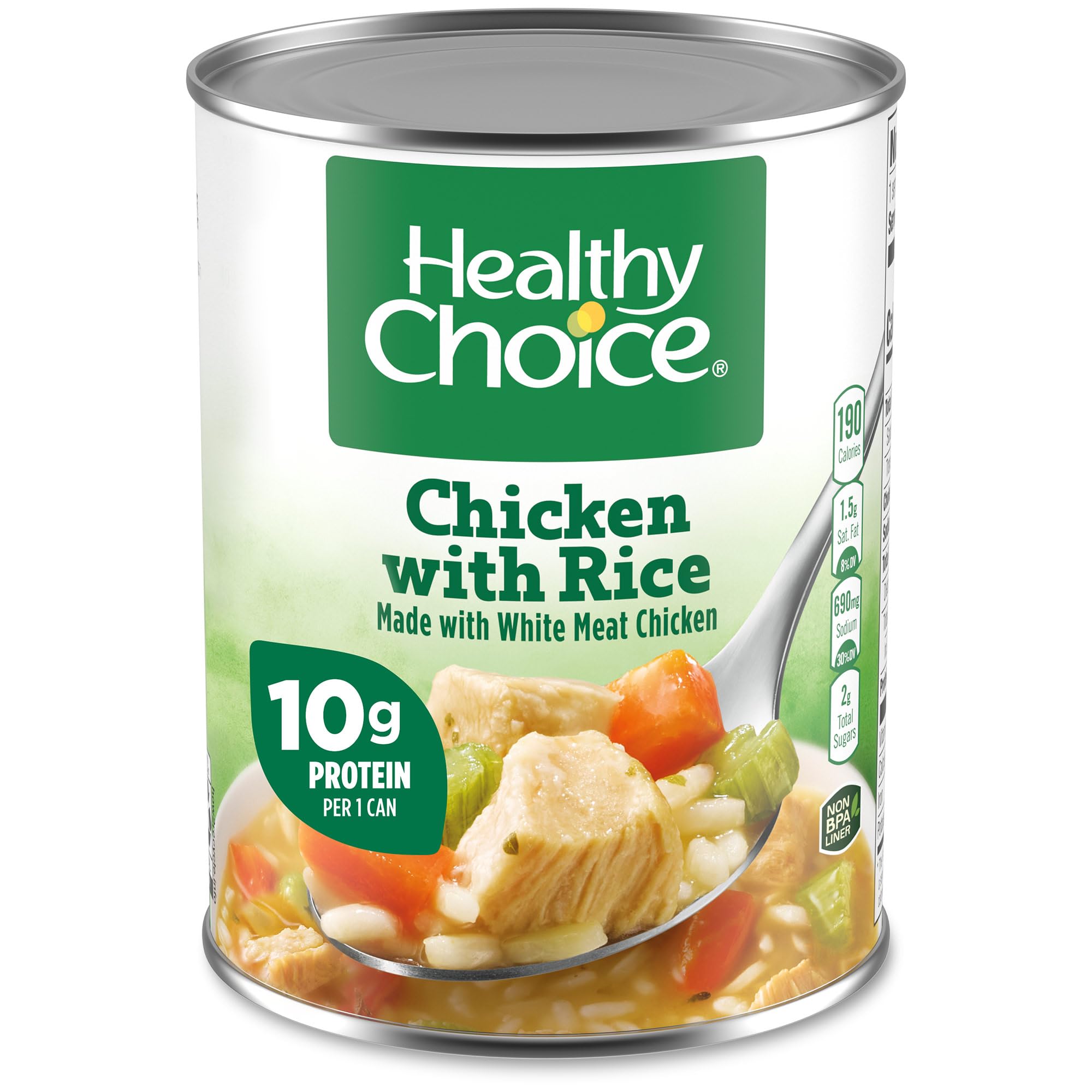 Healthy Choice Chicken With Rice Soup. 15 Oz Cans (Pack Of 12)