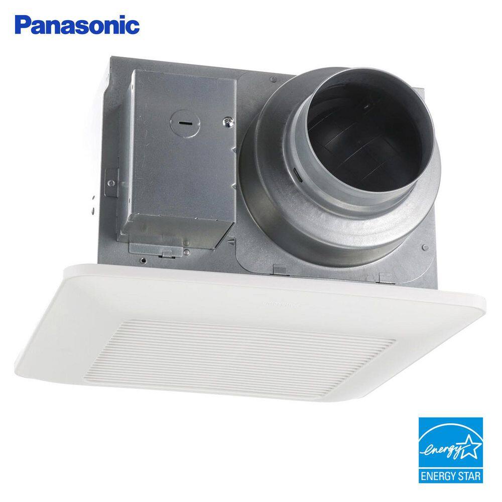 Panasonic FV-0511VQ1 WhisperCeiling DC Fan. with Pick-A-Flow Speed Selector 50. 80 or 110 CFM and Flex-Z Fast Installation Bracket