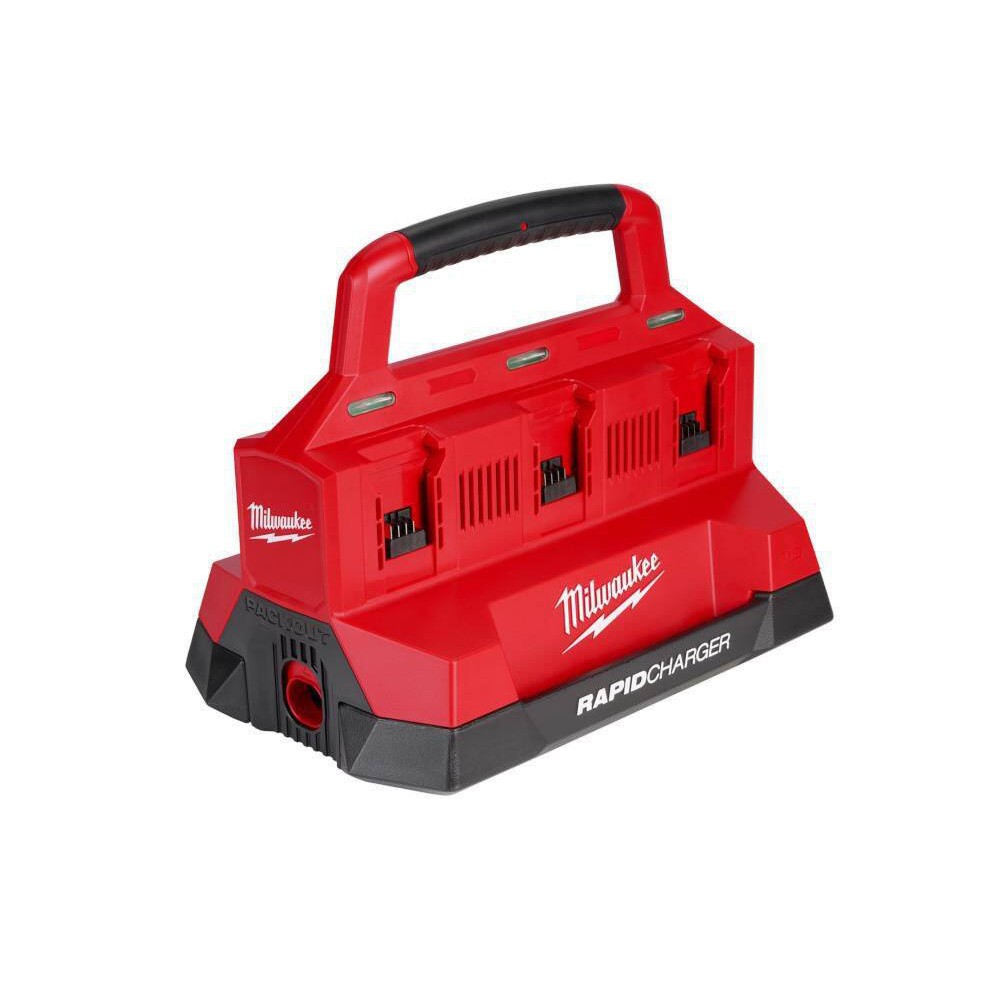 Milwaukee 48-59-1809 M18 18V Lithium-Ion PACKOUT 6-Port Rapid Charger