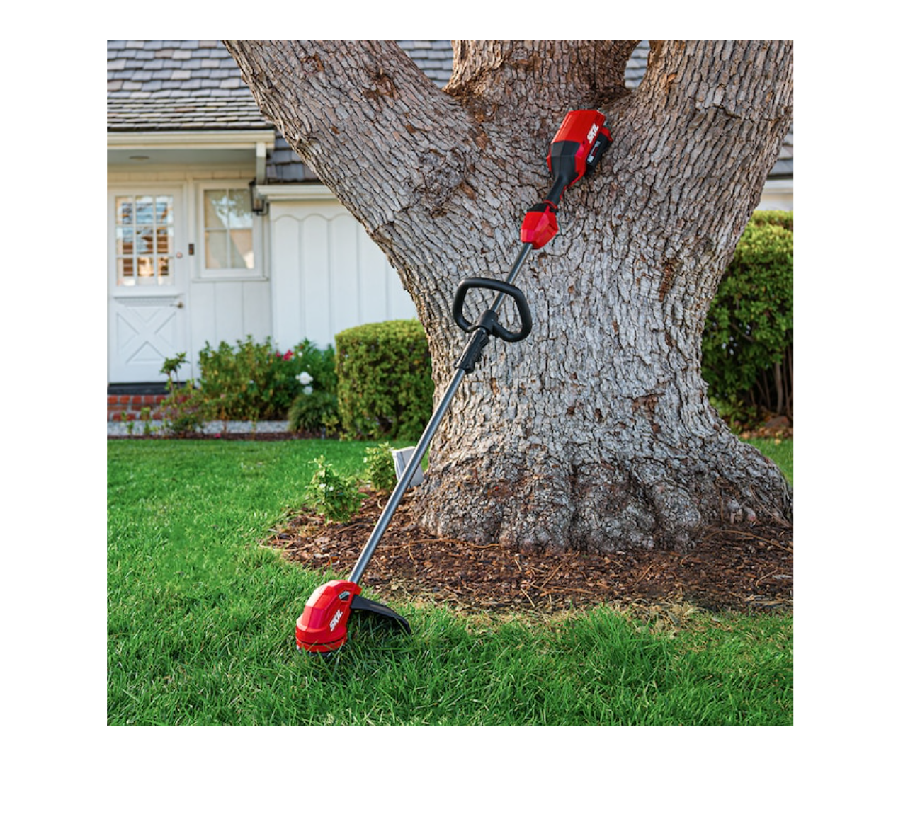 SKIL CB7478C-11 PWRCORE 40 Brushless 40V 14″ String Trimmer and Leaf Blower Combo - Red (Kit with 2.5Ah Battery and Battery Charger)