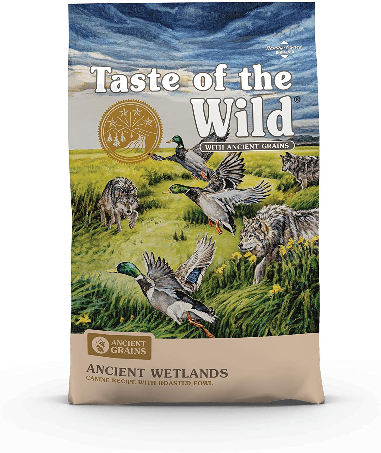 Taste of the Wild Ancient Wetlands with Roasted Fowl and Ancient Grains Dry Dog Food