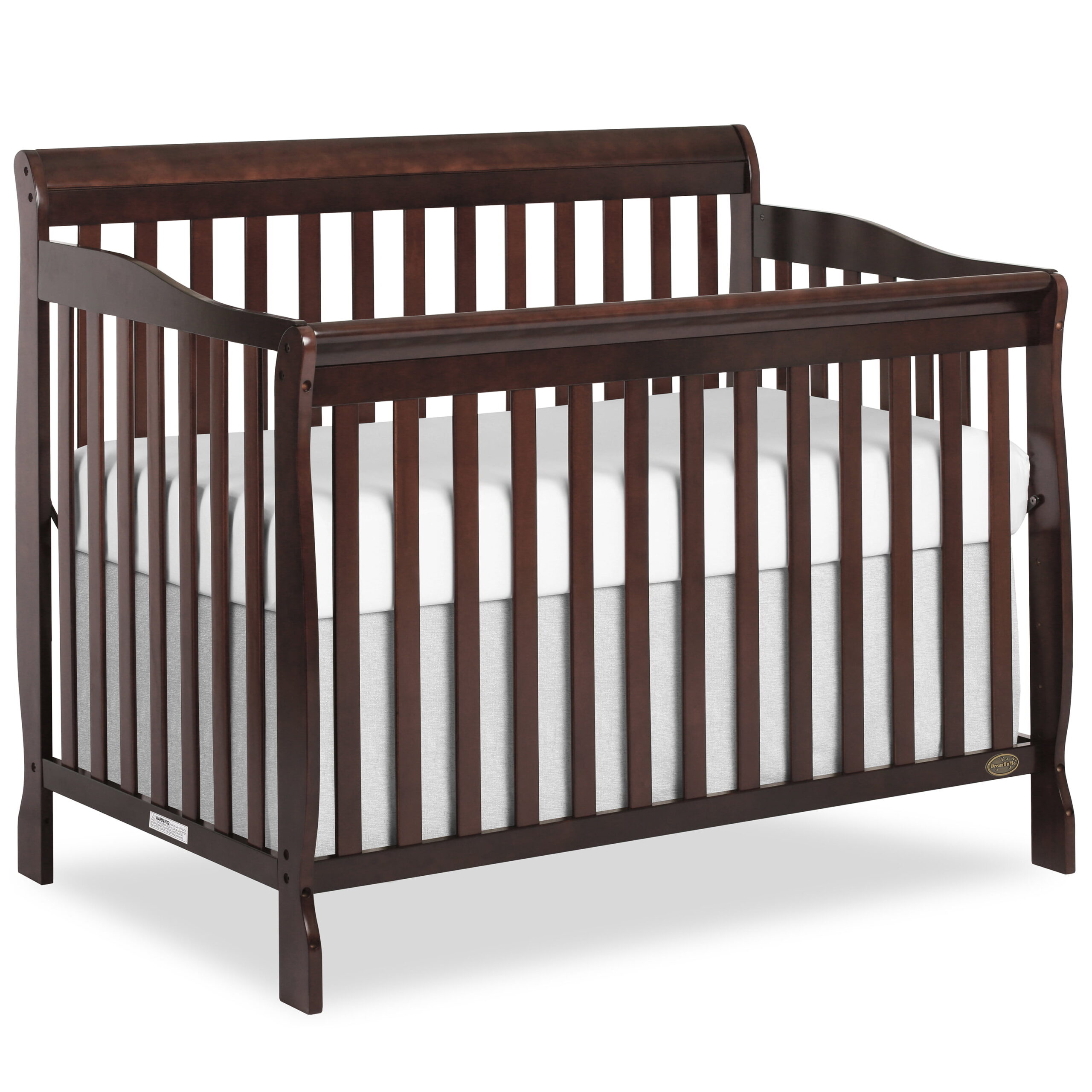 Dream On Me Ashton 5-in-1 Convertible Crib. Espresso