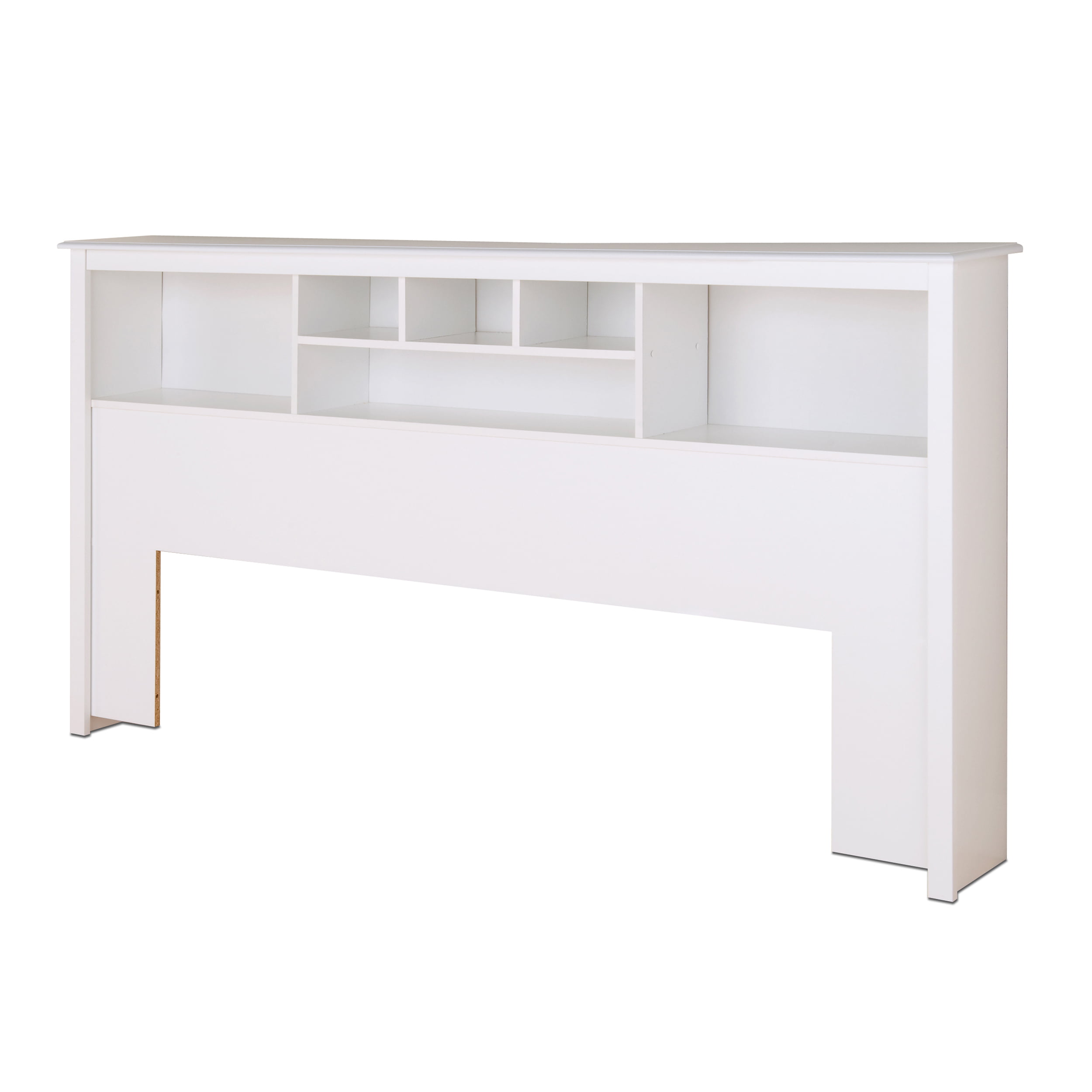 Prepac Monterey White King Bookcase Headboard