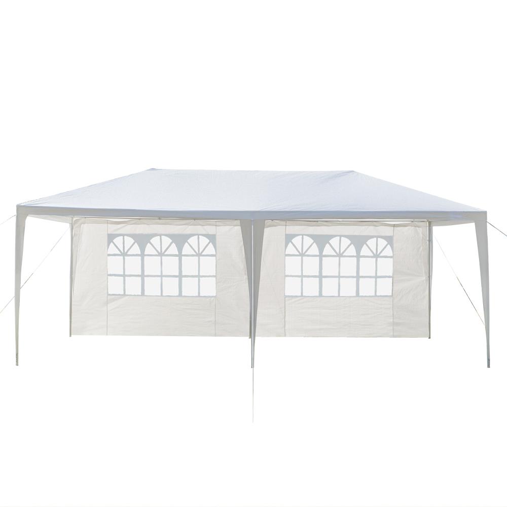 SalonMore 10x20ft Party Tent Outdoor Gazebo Wedding Canopy White-4 Sidewall