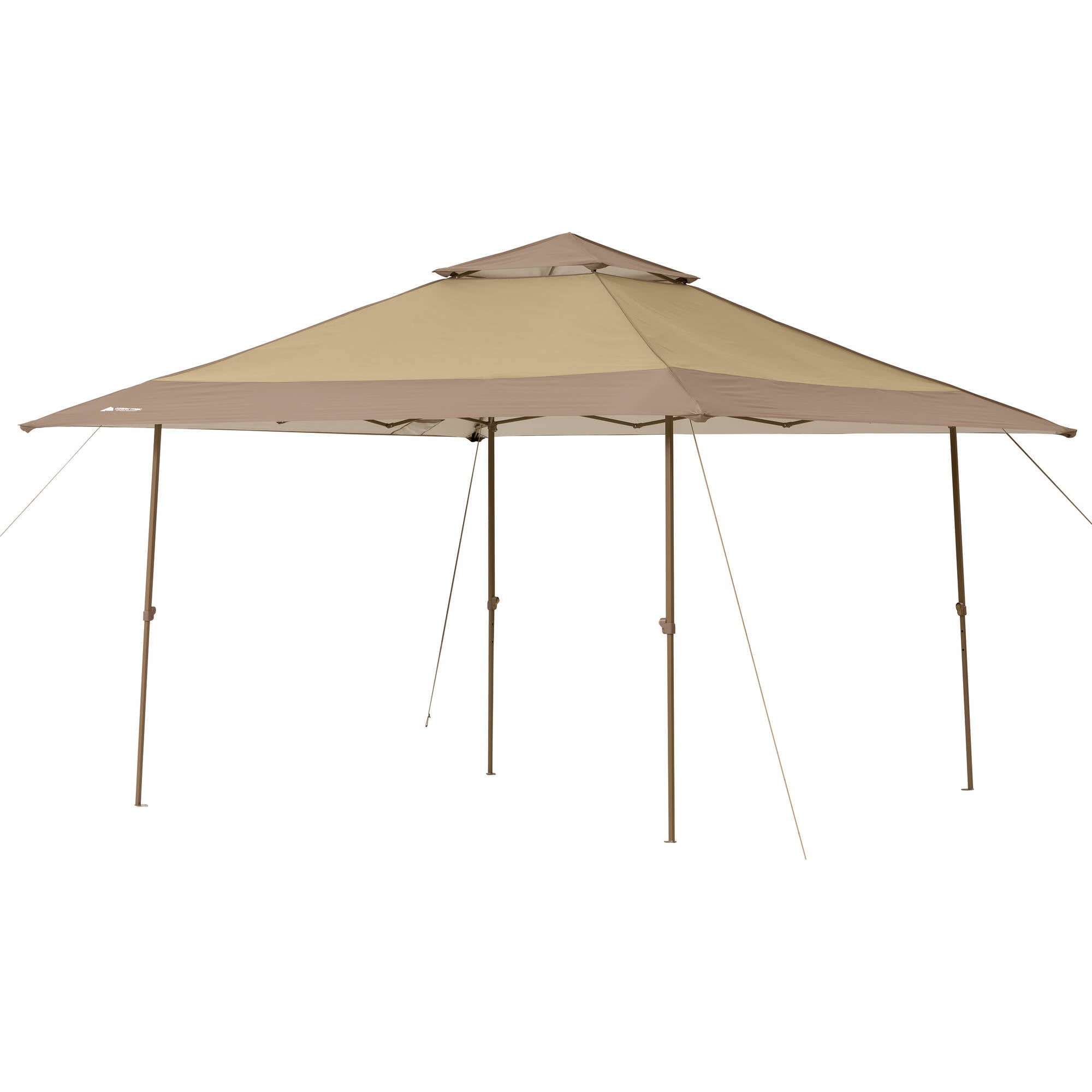 Ozark Trail 13′ x 13′ Beige Instant Outdoor Canopy with UV Protection