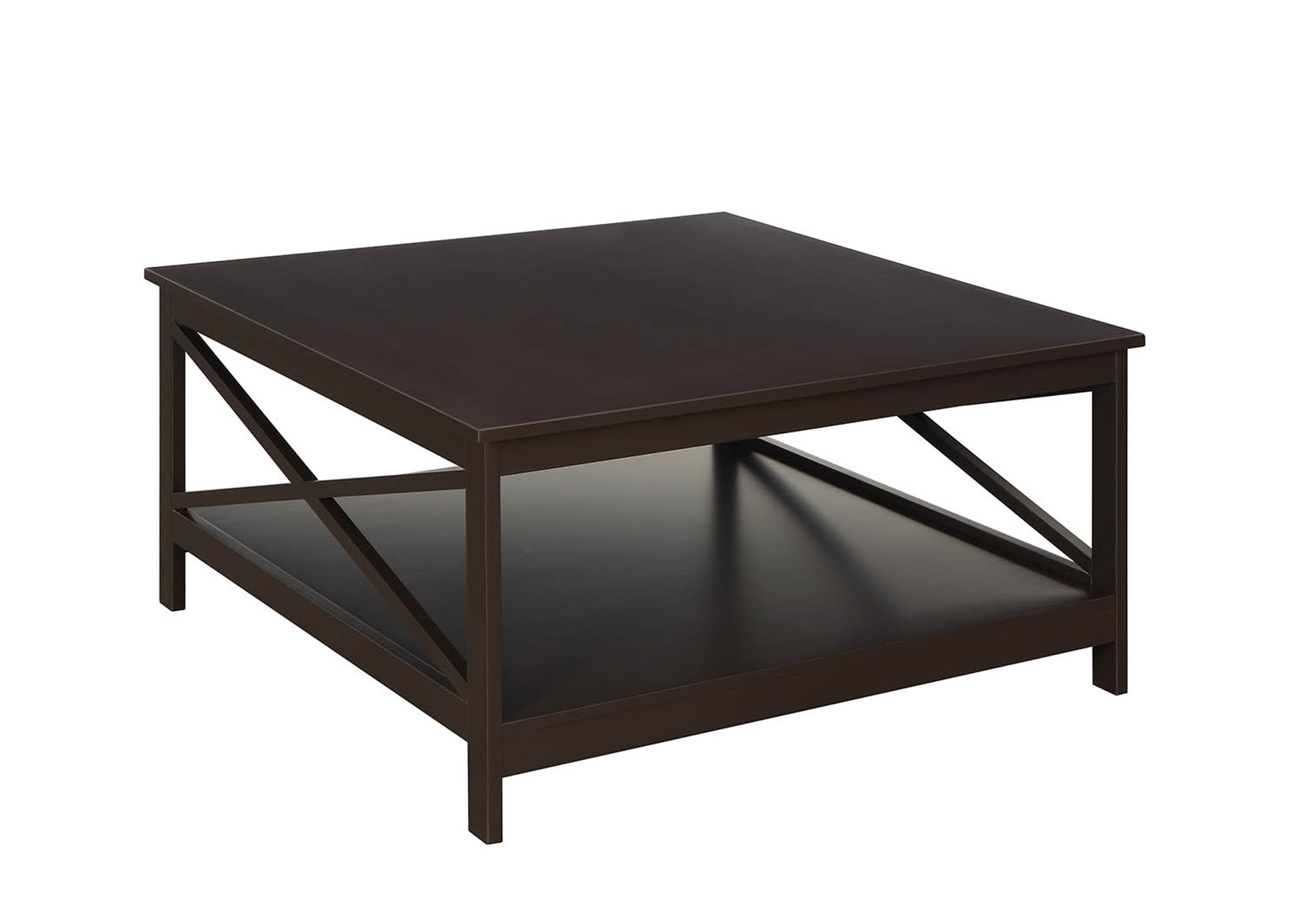 Convenience Concepts Oxford Square Coffee Table. Espresso