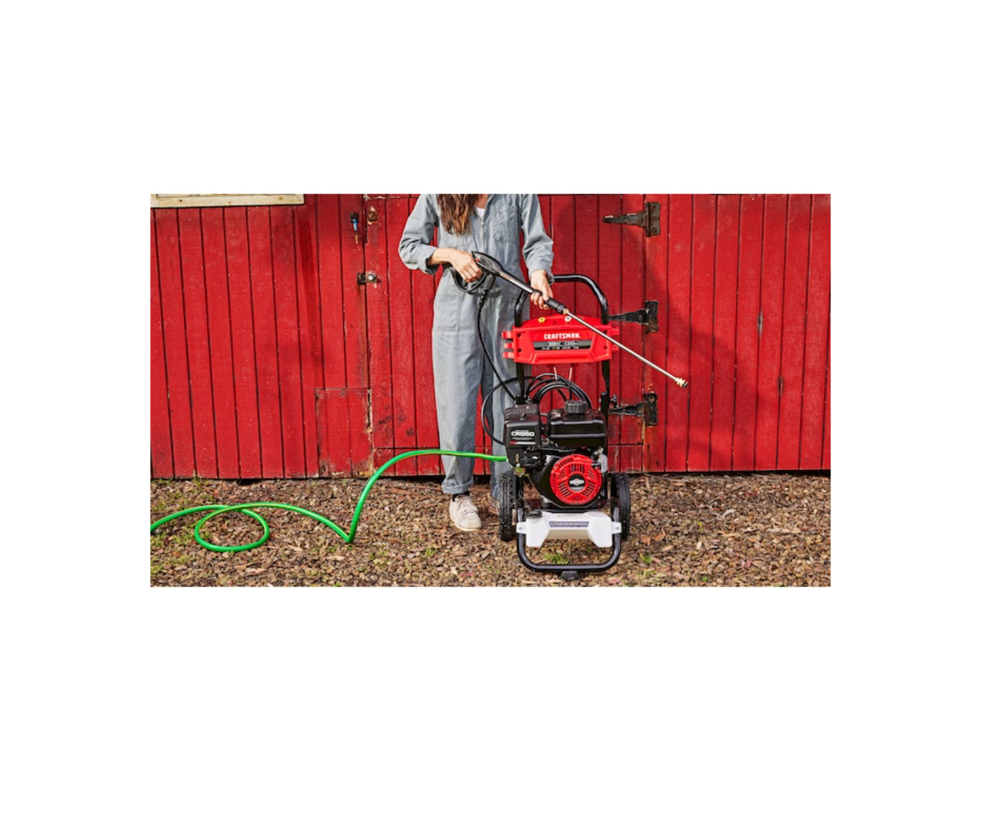 CRAFTSMAN CMXGWAS020790 3000 PSI 2.3-Gallon Cold Water Gas Pressure Washer Briggs & Stratton Engine