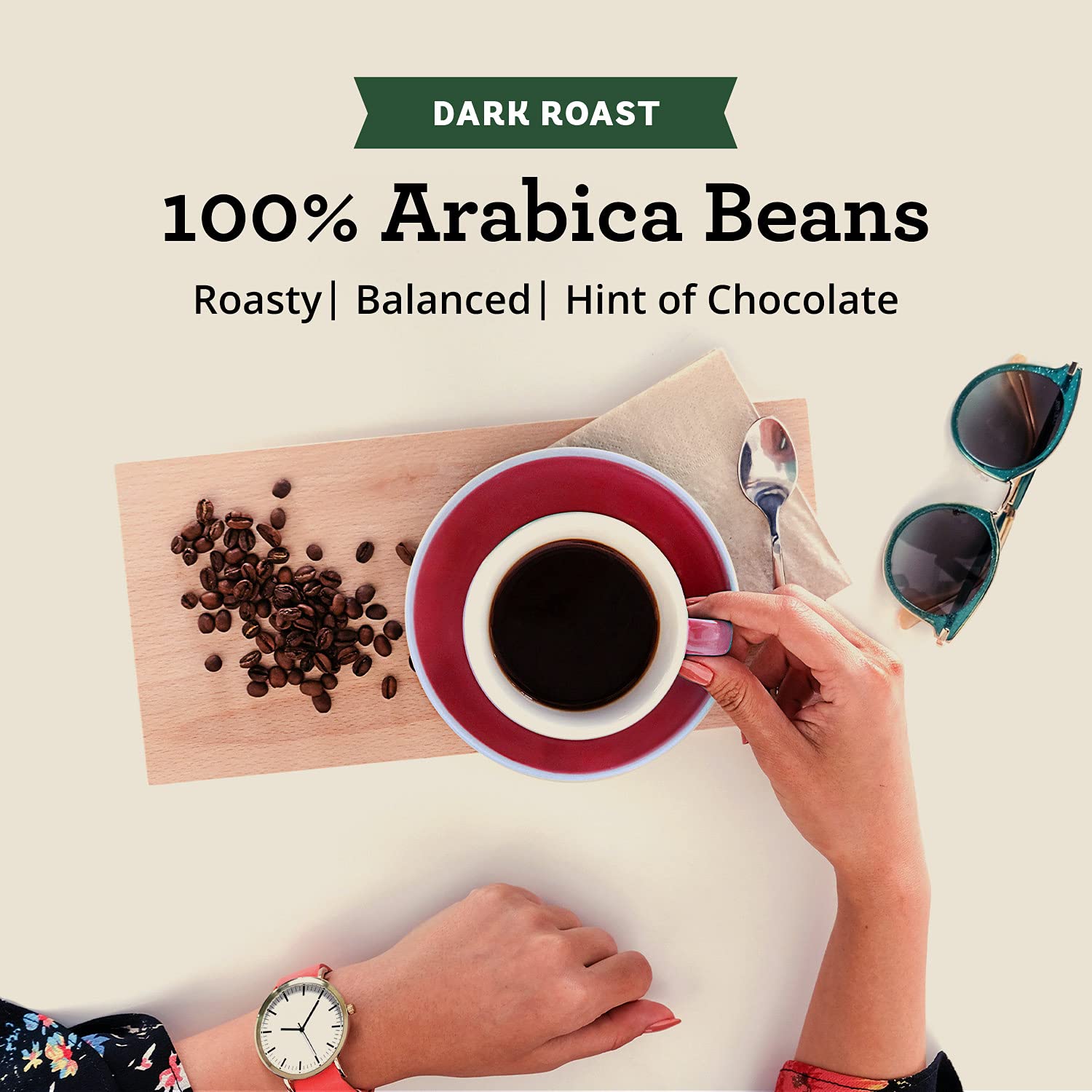 Seattle-s Best Coffee 6th Avenue Bistro Dark Roast K-Cup Pods | 6 boxes of 10 (60 Total Pods)