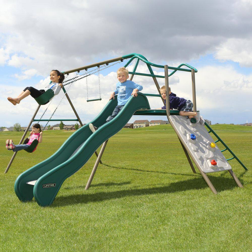 Lifetime 91142 Climb and Slide Playset