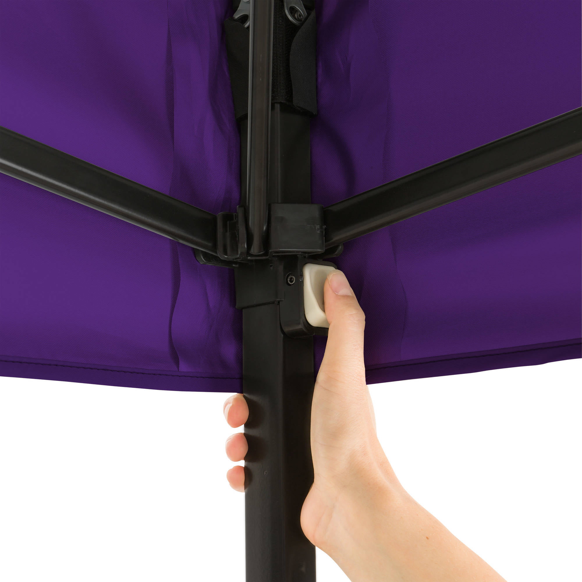 Ozark Trail 10′ x 10′ Purple Instant Outdoor Canopy with Heavy Duty Construction