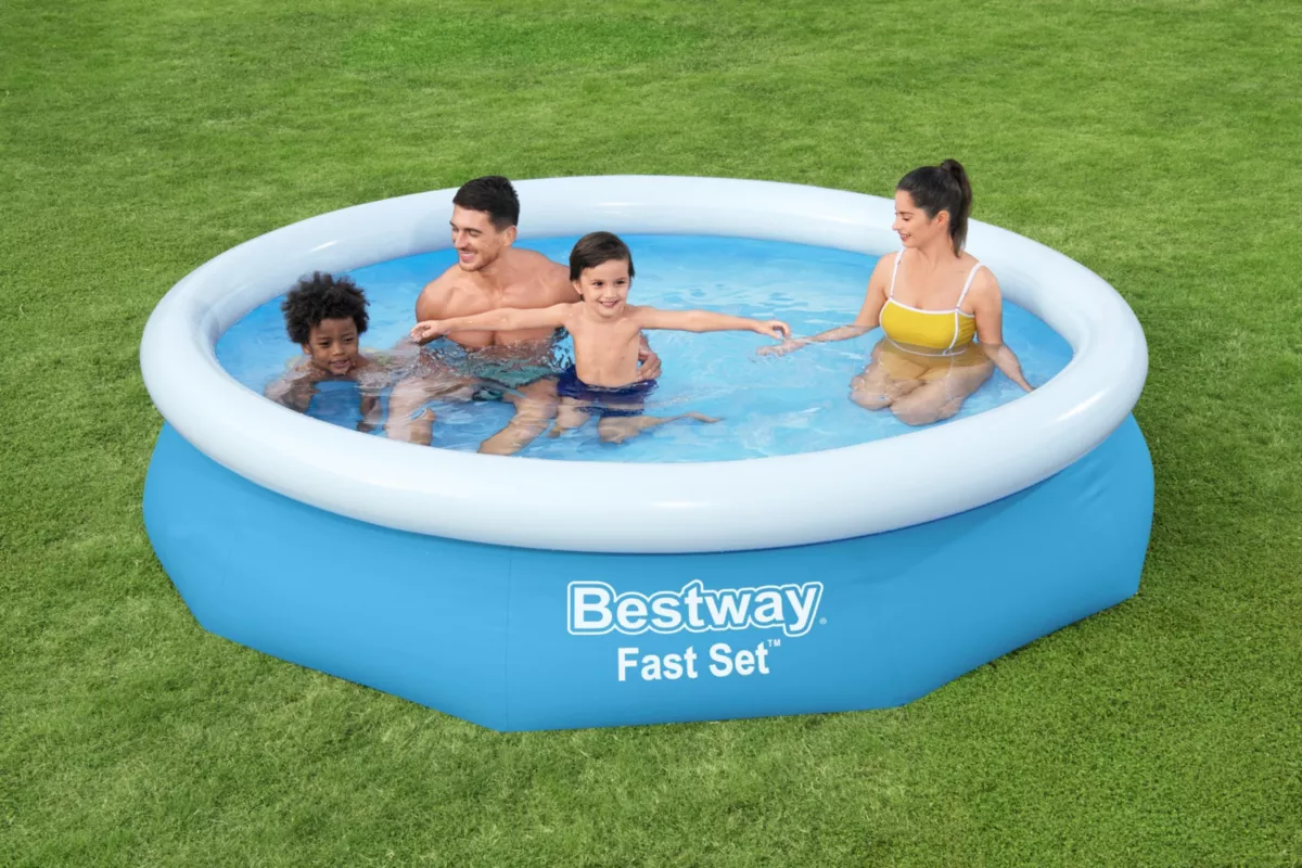 Bestway Fast Set 10′ x 26″ Inflatable Pool Set