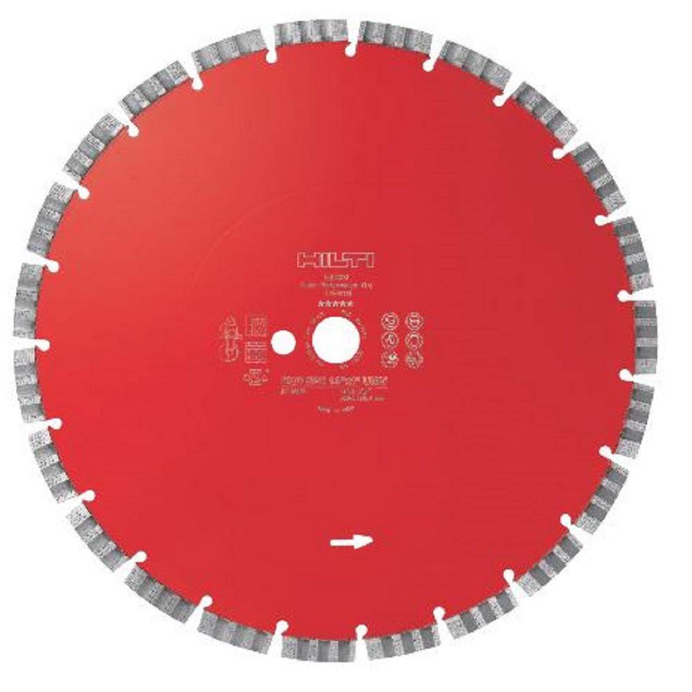 Hilti 2118038 14 in. x 1 in. EQD SPX Universal Segmented Diamond Blades