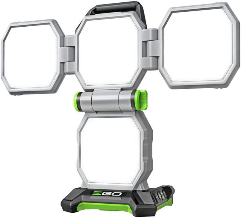 EGO Power+ LT1000 Portable Area Light. 5 Brightness Settings. Up to 10.000 Lumens. Battery and Charger not Included. . Gray