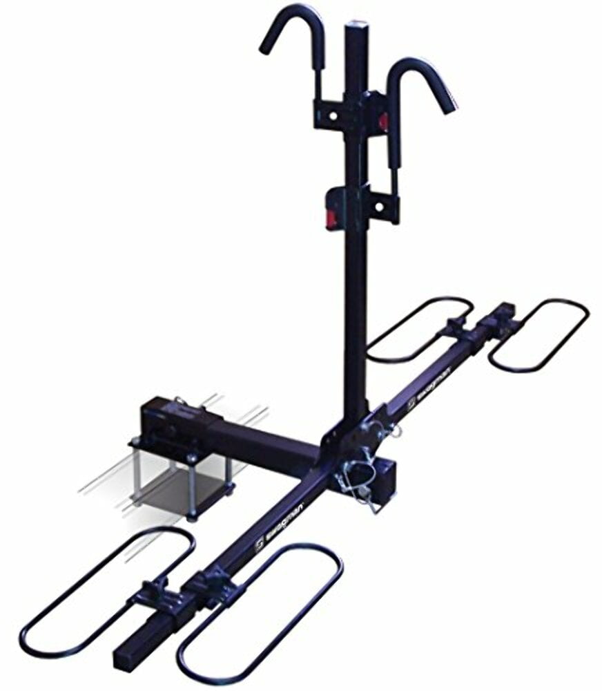 Swagman Traveler XC2 2 Inch Hitch Receiver Bike Rack with Bumper Adapter