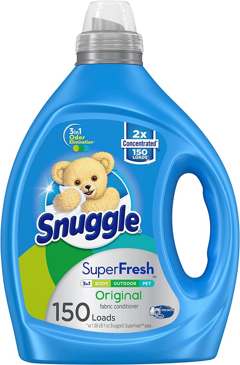 Snuggle Liquid Fabric Softener. SuperFresh Original. 150 Loads