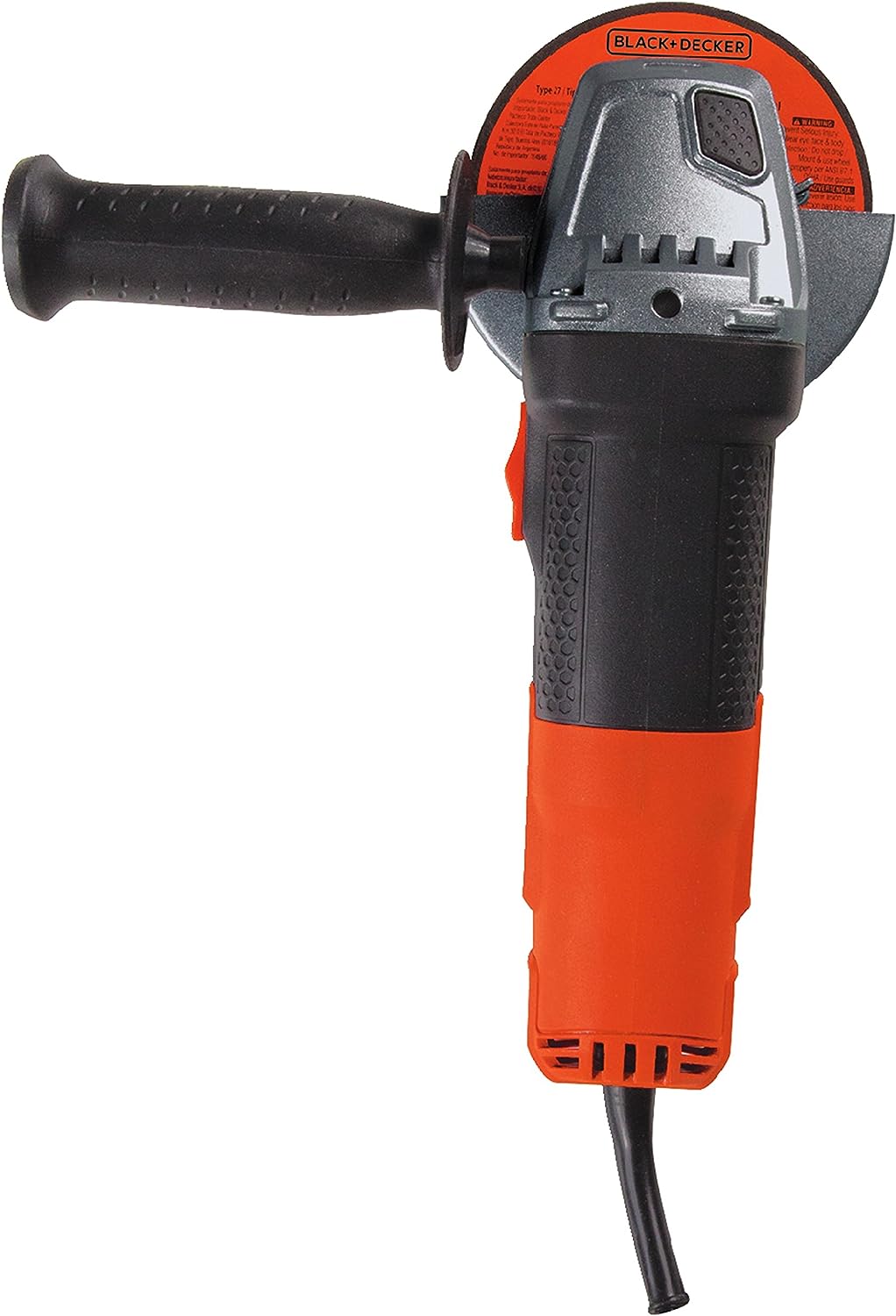BLACK+DECKER Angle Grinder Tool. 4-1/2-Inch. 6 Amp (BDEG400)