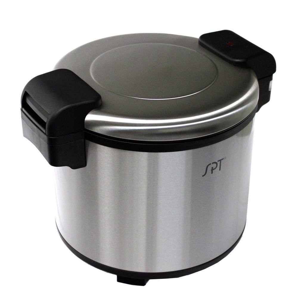 SPT  21.1 Qt. Stainless Steel Heavy Duty Rice Warmer (not a cooker) 80 Cup (cooked rice)