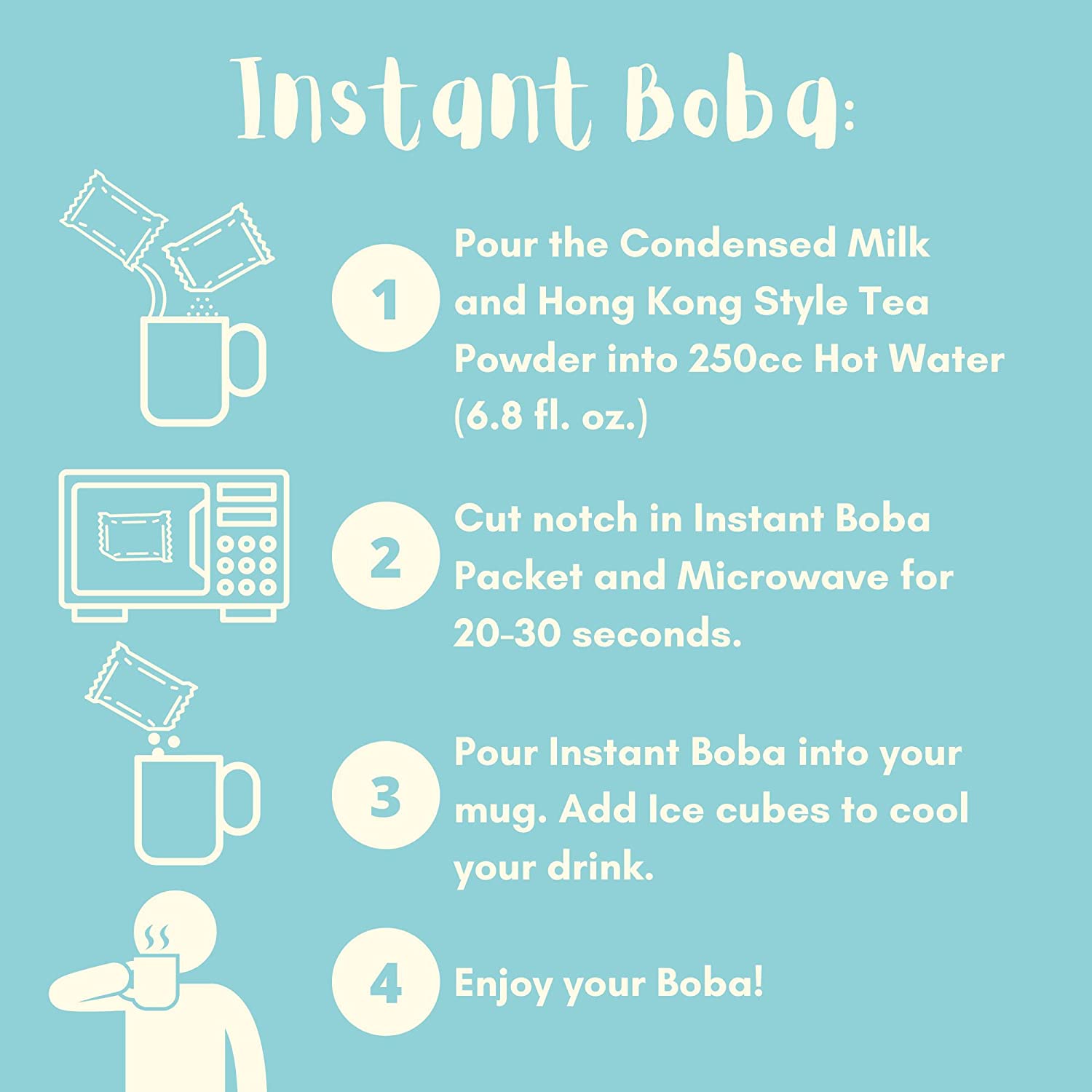 Flavfar Hong Kong Style Milk Tea with Instant Tapioca Pearls - Authentic Yuenyeung Milk Bubble Tea Kit with Low Calorie. Brown Sugar Boba & Sweetened Condensed Milk - All Natural & Made in Taiwan - 5 Pack (Hong Kong Milk Tea)