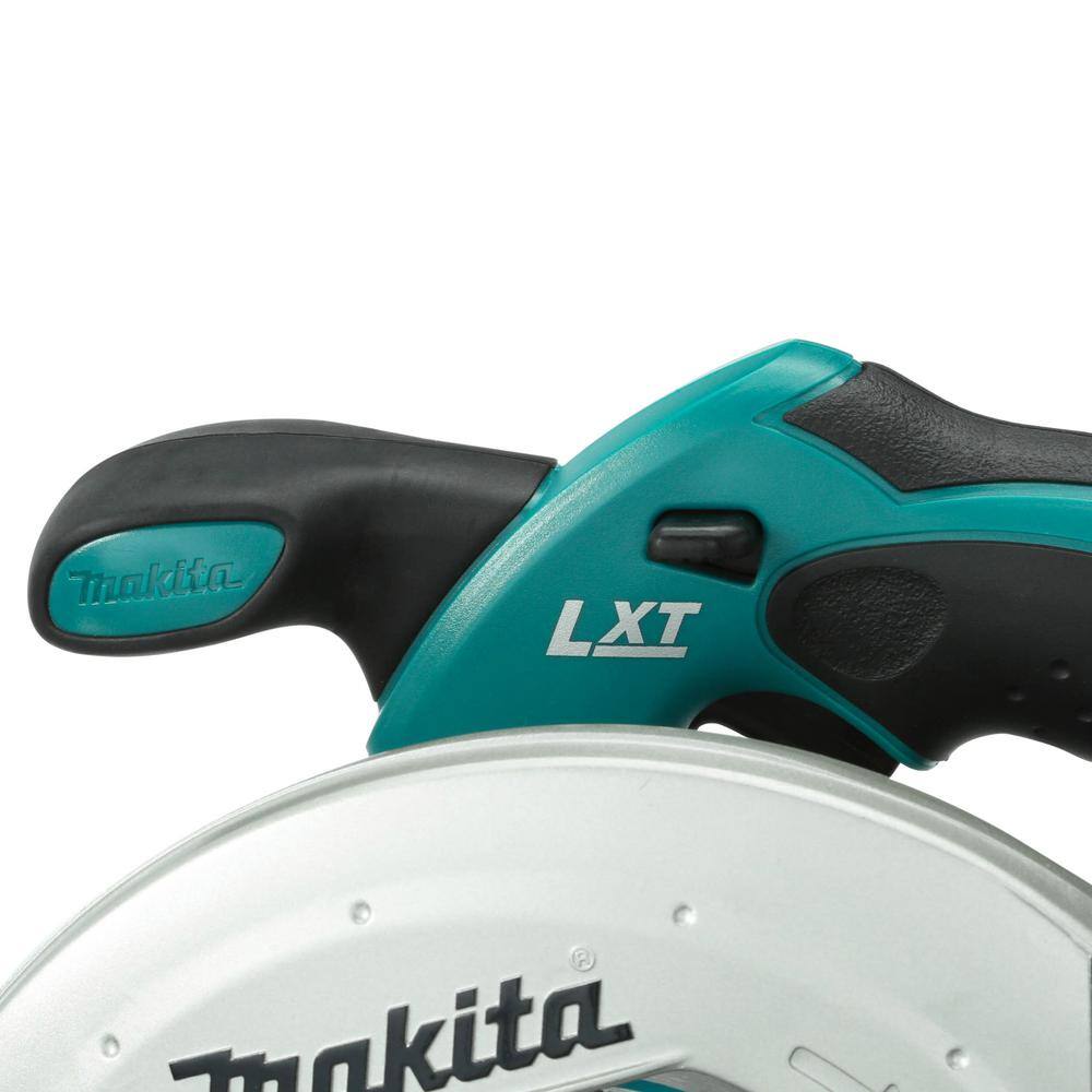 Makita 697947 18V LXT Lithium-Ion Cordless 6-1/2 in. Lightweight Circular Saw and General Purpose Blade (Tool-Only)