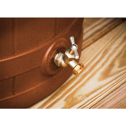 Good Ideas Rain Wizard 50 Gal. Rain Barrel. Terra Cotta