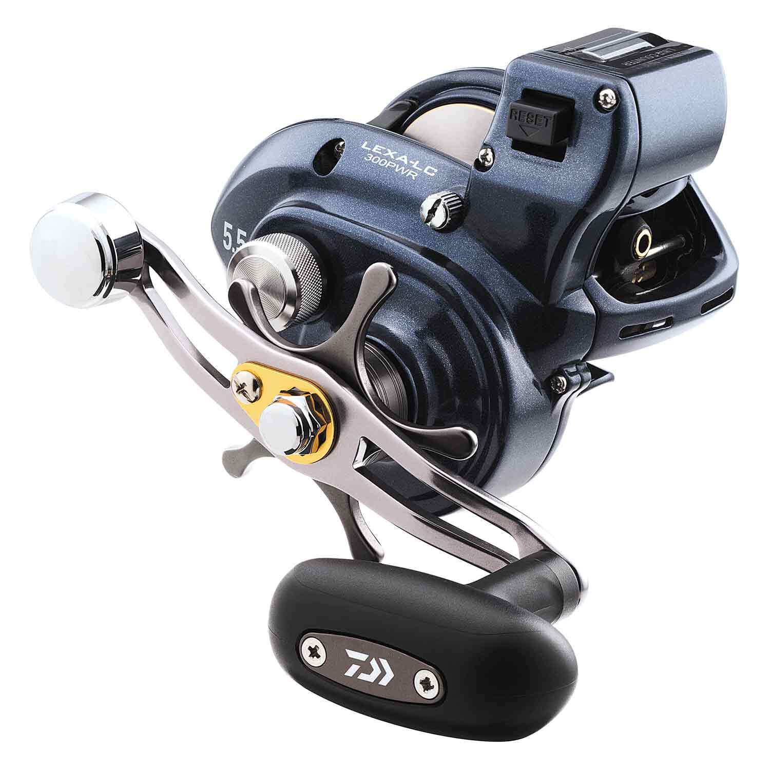 DAIWA Lexa LC300PWR-P Line Counter Baitcasting Reel