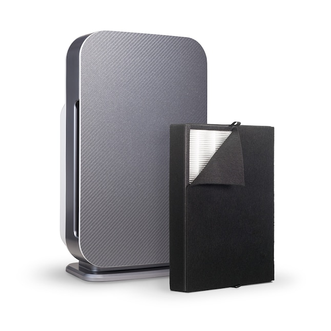 Alen  BreatheSmart Flex 4-Speed (Covers: 700-sq ft) Ionic Gray True HEPA Air Purifier ENERGY STAR