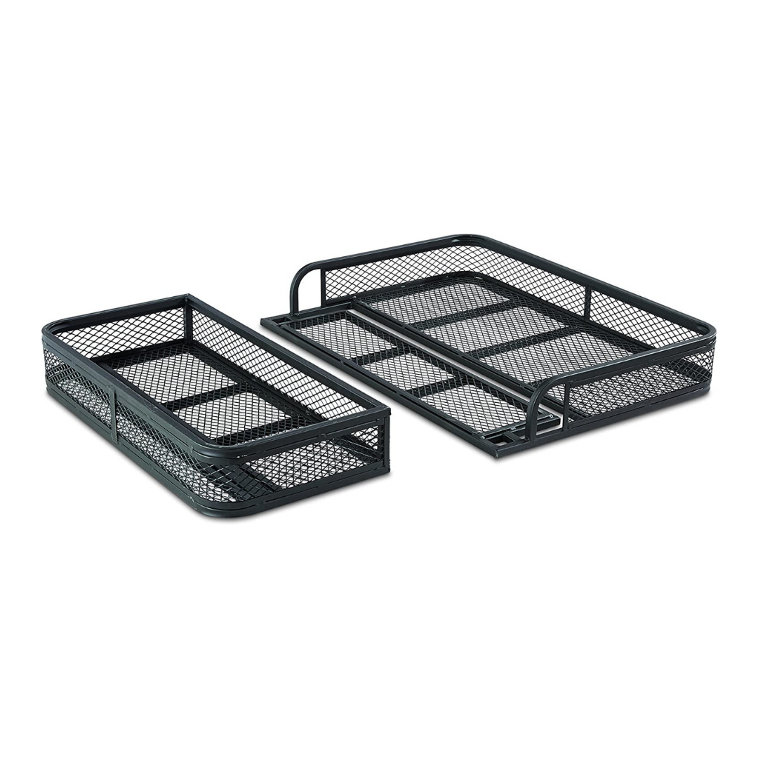 Guide Gear Universal ATV Front and Rear Cargo Basket Set. Luggage Carrier Racks. Heavy-Duty Steel Mesh. 2 Piece