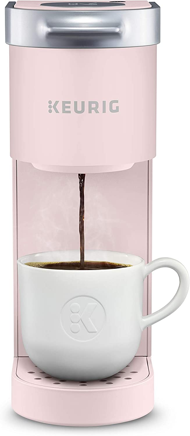 Keurig K-Mini Coffee Maker. Single Serve K-Cup Pod Coffee Brewer. 6 to 12 oz. Brew Sizes. Dusty Rose