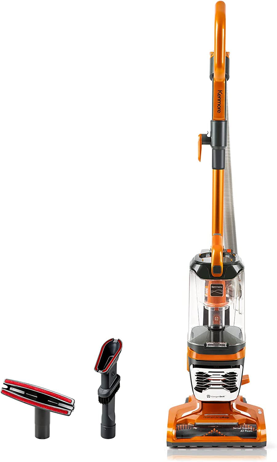 Kenmore DU4080 Featherlite Lift-up 120 Volts Bagless Upright Vacuum for Carpet - Orange