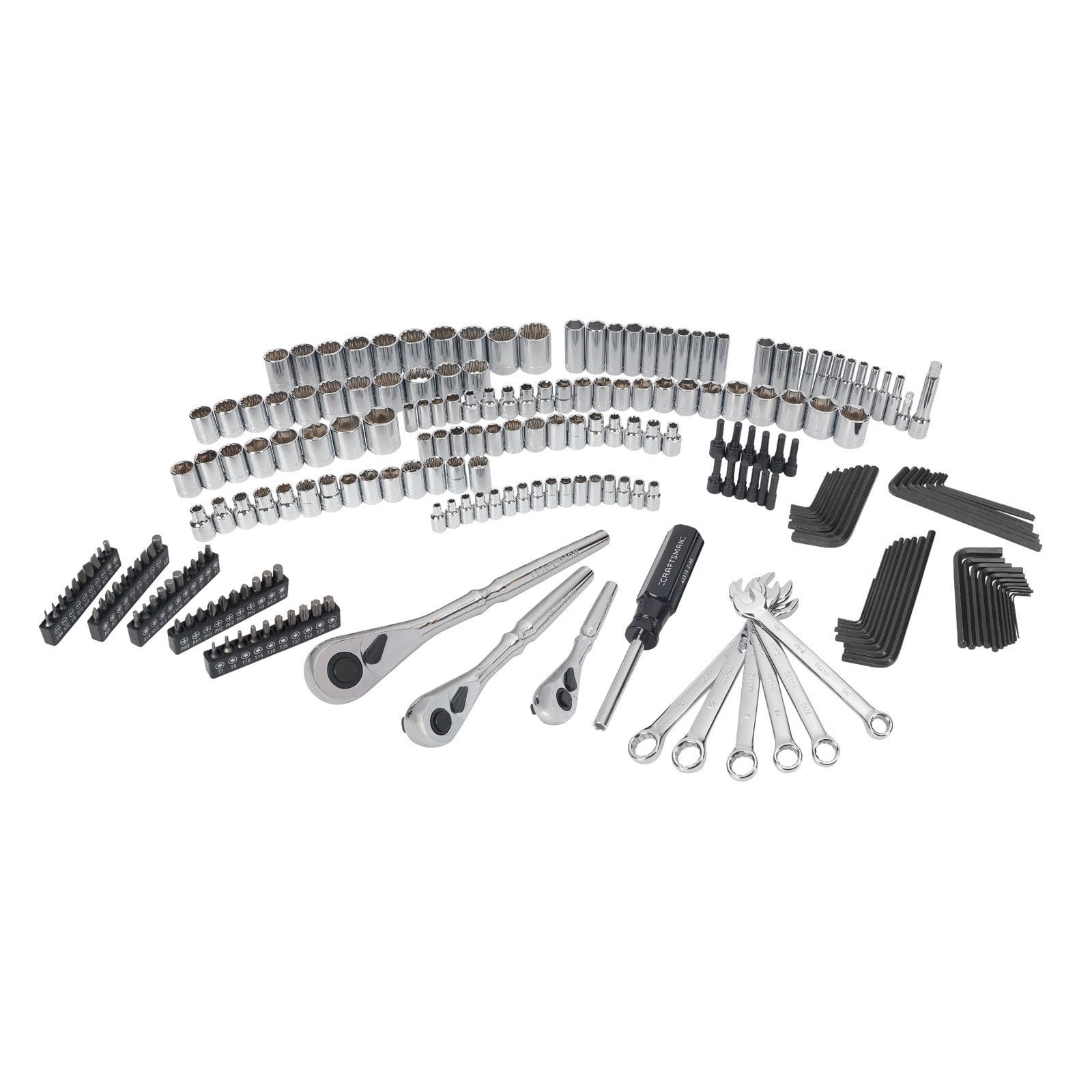 Craftsman Mechanics Set Metric Ratchet Socket Tool 230 Piece 70190