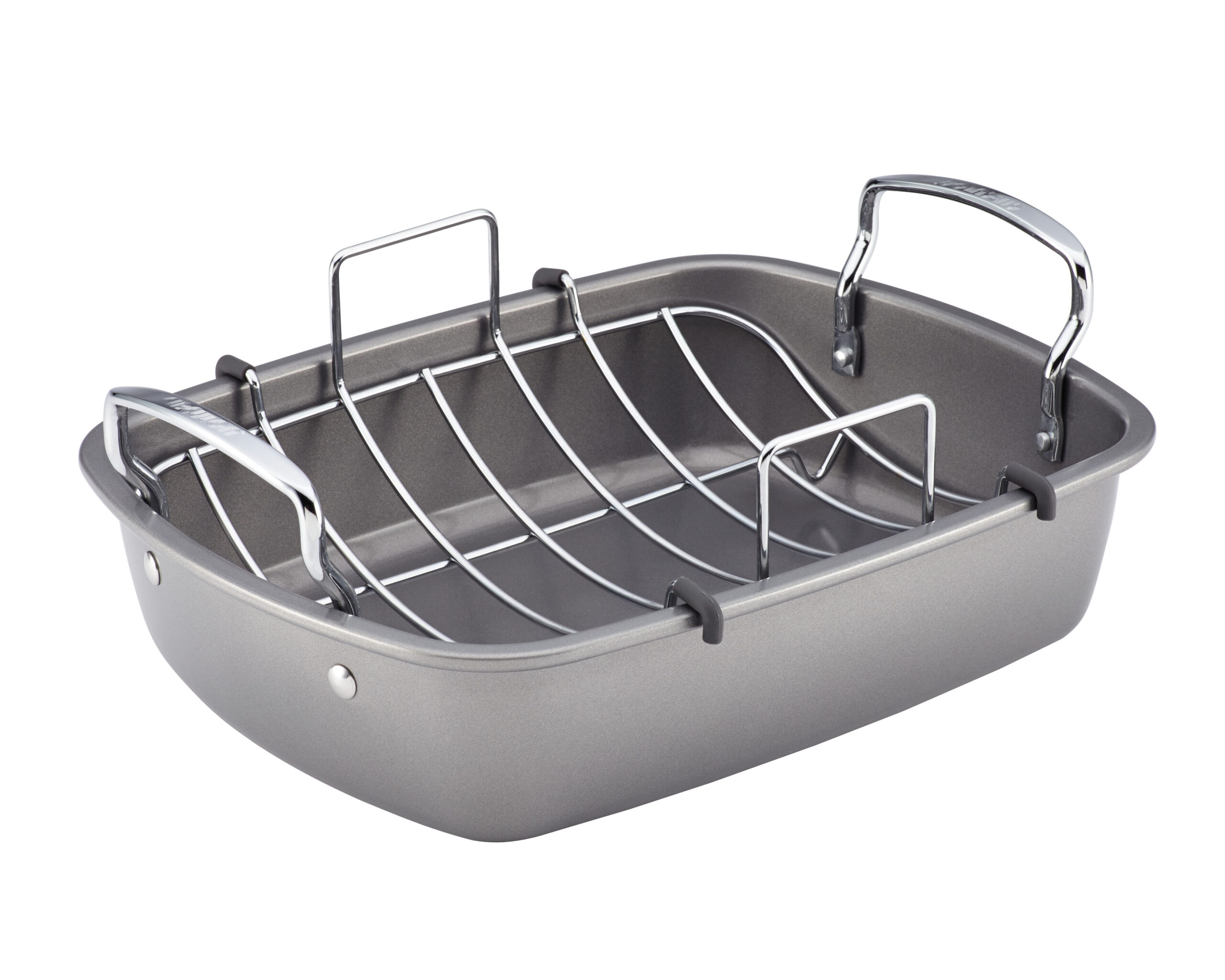 Circulon Total Bakeware Nonstick Roaster with Rack. 17-Inch x 13-Inch