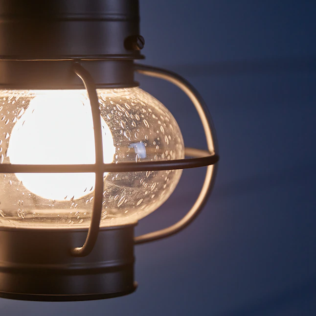 Portfolio  Trevett 1-Light 14-in Matte Black Outdoor Wall Light