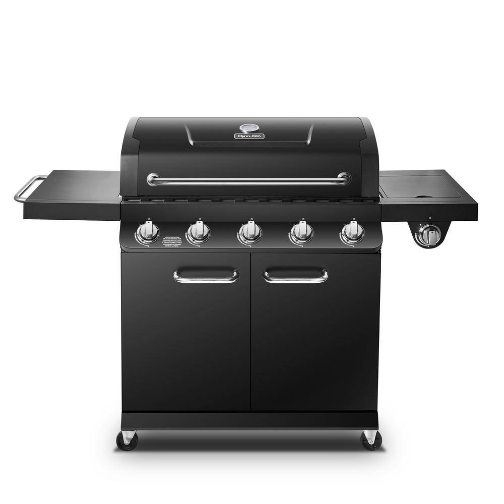 Dyna-Glo DGP552CSP-D Premier 5-Burner Propane Gas Grill in Black
