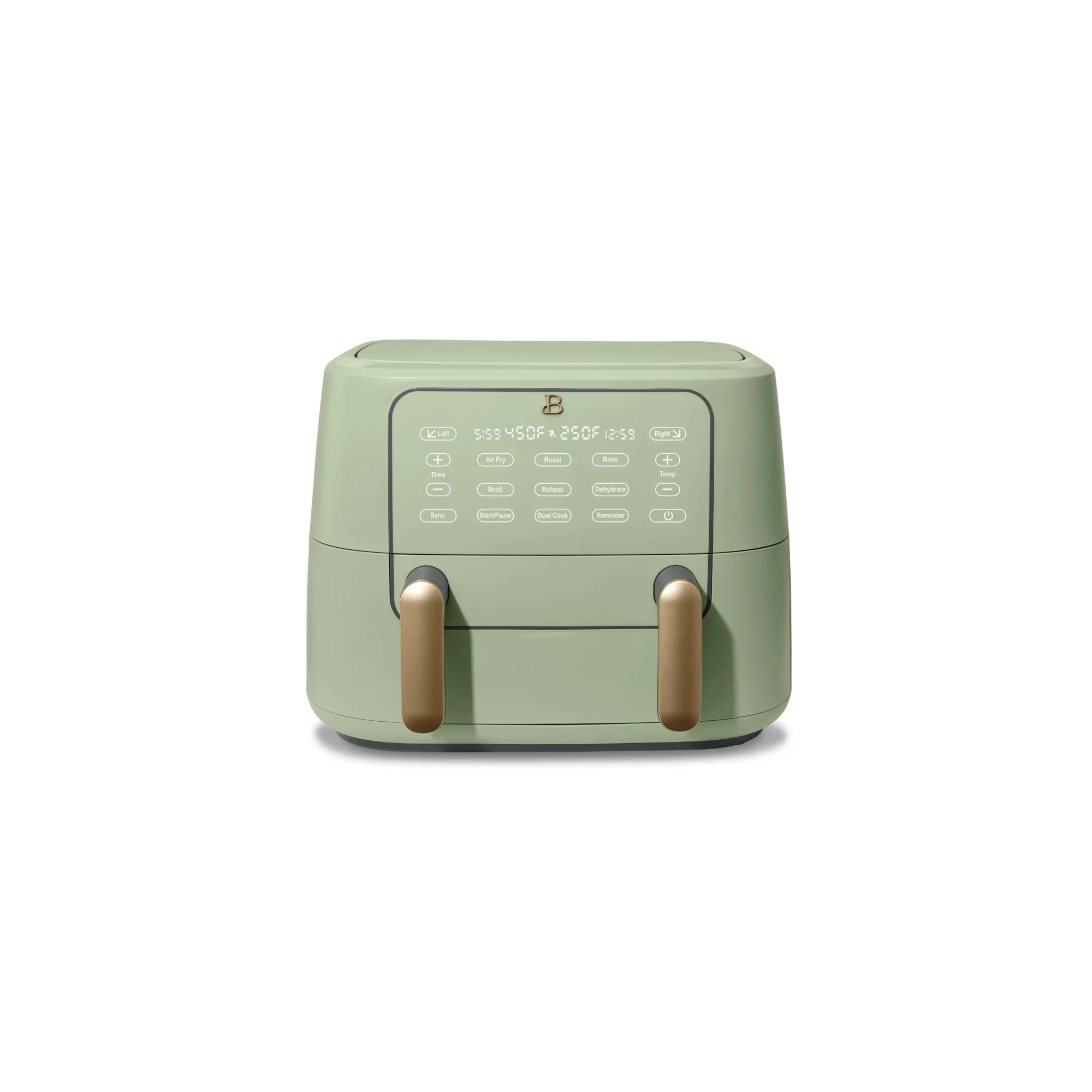 Beautiful 9QT TriZone Air Fryer. Sage Green by Drew Barrymore